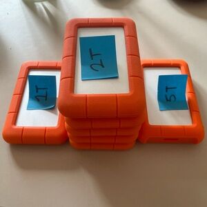 BUNDLE LaCie External Hard Drives USB-C x7